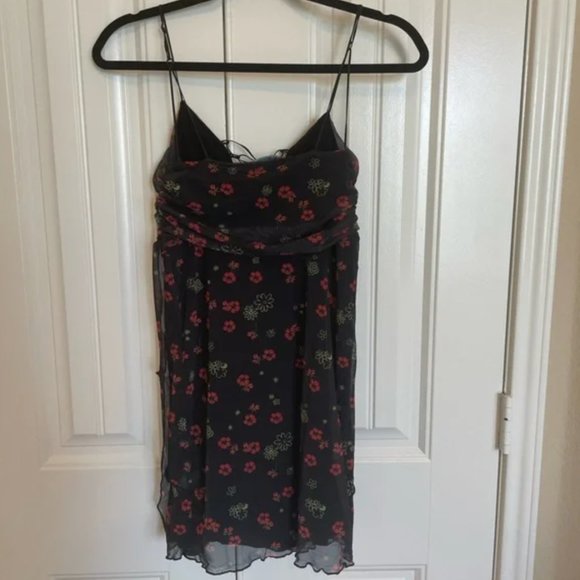 Urban Outfitters | NWT Bright Side Lace-Up Mini Dress - Picture 8 of 13